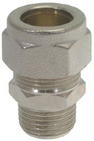 RACCORDO DIRITTO CON OGIVA 1/2"Mx18 mm