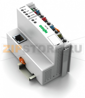 Каплер шины Ethernet; 1-е поколение; светло-серые Wago 750-342 