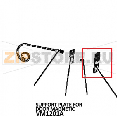 Support plate for door magnetic Unox XBC 605E Support plate for door magnetic Unox XBC 605EЗапчасть на деталировке под номером: 137Название запчасти на английском языке: Support plate for door magnetic Unox XBC 605E