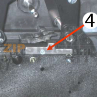 Kit retaining, plate spring Zebra P310i