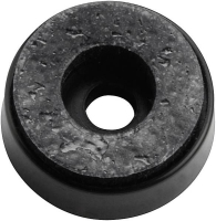 Ножка приборная 20x7.5 мм, черная, 1 шт TRU Components 523143
