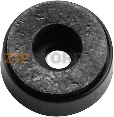 Ножка приборная 20x7.5 мм, черная, 1 шт TRU Components 523143 