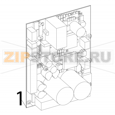 Driver board assembly Intermec PX6i Driver board assembly Intermec PX6iЗапчасть на деталировке под номером: 1Название запчасти на английском языке: Driver board assembly Intermec PX6i.
