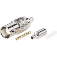 Разъем BNC, 50 Ом, 1 шт TRU Components 1579521
