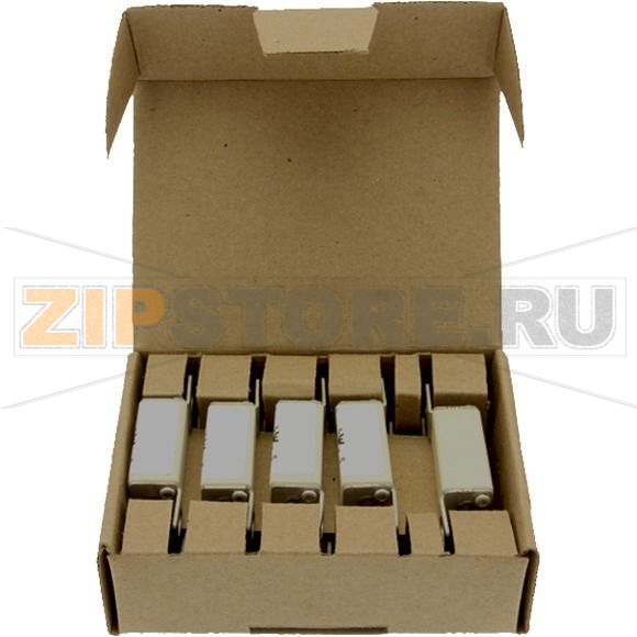 Предохранитель, 63 A, AC 660 В, 200 кА, size 0000, 18x19x80 мм, aR, UL Eaton FUSE 63A 660V 0000 