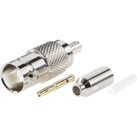 Разъем BNC, 50 Ом, 1 шт TRU Components 1579522