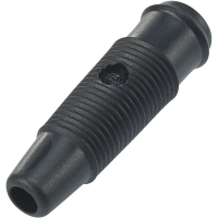 Гнездо лабораторное, Ø контакта: 4 мм, черное, 1 шт TRU Components 1587967