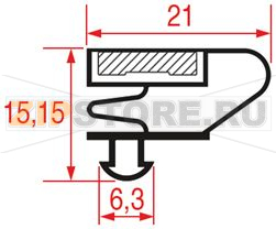 УПЛОТНИТЕЛЬ ВСТАВНОЙ 741Х669 ММ 