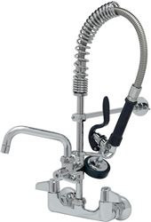 EU MINI PRE-RINSE UNIT, 6 WALL MOUNT 