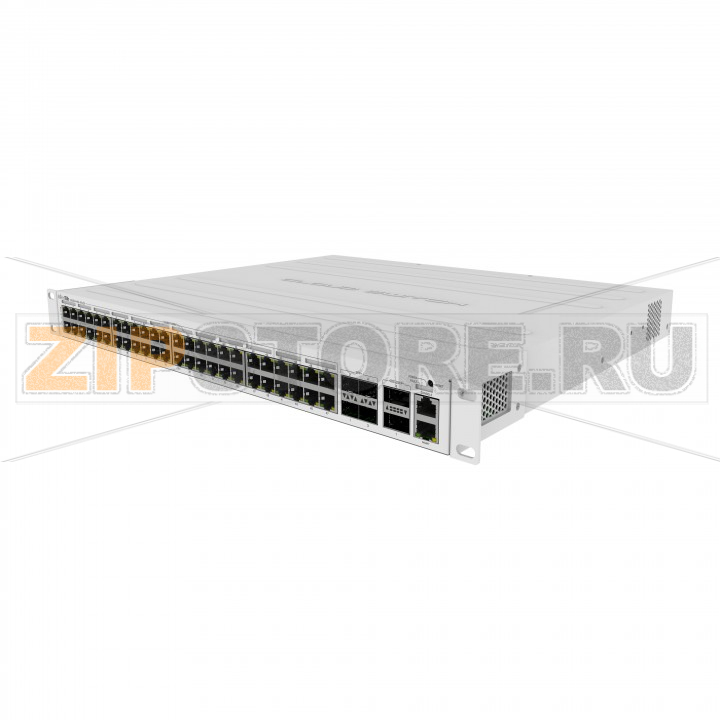PoE-коммутатор MikroTik CRS354-48P-4S+2Q+RM 