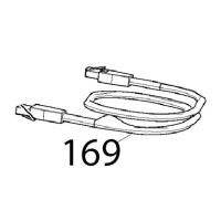 Cavo RJ45-RJ45, L=0.5 MT Unox XBC 615EG
