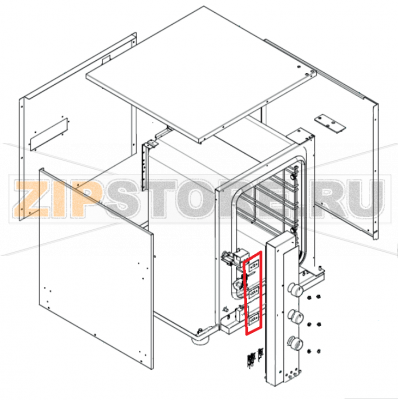 Piastrina distanziale timer e termostato per forni modd Tecnoeka EKF 523 UD  Piastrina distanziale timer e termostato per forni modd Tecnoeka EKF 523 UDЗапчасть на сборочном чертеже под номером:&nbsp;30307040Название запчасти на итальянском языке:&nbsp;Piastrina distanziale timer e termostato per forni modd Tecnoeka EKF 523 UD
