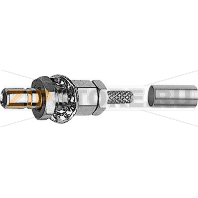 Разъем SSMB, 50 Ом, 1 шт Telegärtner J01190A0101 