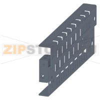 SIVACON, bar for improving the EMC, Installation over cabinet width EMC, W: 400 mm, zinc-plated Siemens 8MF1040-2HN