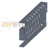 SIVACON, bar for improving the EMC, Installation over cabinet width EMC, W: 400 mm, zinc-plated Siemens 8MF1040-2HN