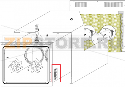 Pivot holder for hinge Garbin 43 DX UMI Pivot holder for hinge Garbin 43 DX UMIЗапчасть на сборочном чертеже под номером: POR44