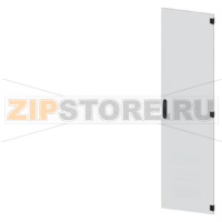 SIVACON, door, on the right, ventilated, IP40, H: 2000 mm, W: 500 mm, RAL 7035, Protection class 1 Siemens 8MF1050-2UT14-2BA2