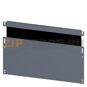 SIVACON, base, with cable entry, IPXX, T: 500 mm, W: 600 mm, zinc-plated Siemens 8MF1065-2UB32-0 