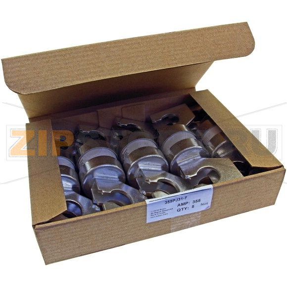 Предохранитель, 355 A, AC 415 В, 80 кА, BS88/J, 38x131 мм, gL/gG, BS, 92 мм Eaton 355AMP 415V AC T 