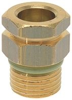 RACCORDO IN OTTONE 1/8 CON OR FKM