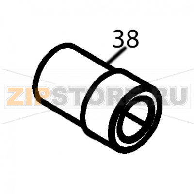 Auxiliary spindle socket Fagor FI-2700I Auxiliary spindle socket Fagor FI-2700IЗапчасть на деталировке под номером: 38Название запчасти Fagor на английском языке: Auxiliary spindle socket FI-2700I.