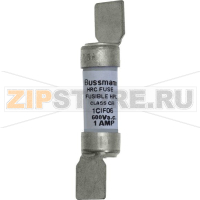 Предохранитель, 1 A, AC 600 В, DC 250 В, 200 кА, HRCI-CB, 14x61 мм, CSA Eaton FUSE FM1 CL'C' 1A 6