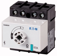 Разъединитель силовой, DMM, 63 A, 3 полюса + нейтраль Eaton DMM-63/1-SK