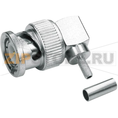 Разъем BNC, 50 Ом, 1 шт Telegärtner J01000A0010 