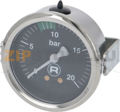 PUMP PRESSURE GAUGE ø 61 mm 0÷20 bar 