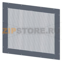SIVACON, Roof, with Ventilation openings with Ventilation openings IP20, W: 900 mm, T: 800 mm, zinc-plated Siemens 8MF1098-2UD20-0A