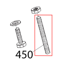 Prig. distanz. paraman. M5x30 Sirman Mirra 300