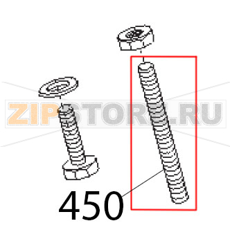 Prig. distanz. paraman. M5x30 Sirman Mirra 300 Prig. distanz. paraman. M5x30 Sirman Mirra 300Запчасть на деталировке под номером: 450