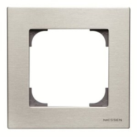 Рамка одноместная, нержавеющая сталь ABB 2CLA857100A1401