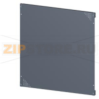 SIVACON, mounting plate, mounting with bracket, perforated, H: 800 mm, W: 800 mm, zinc-plated Siemens 8MF1880-2AM12-0