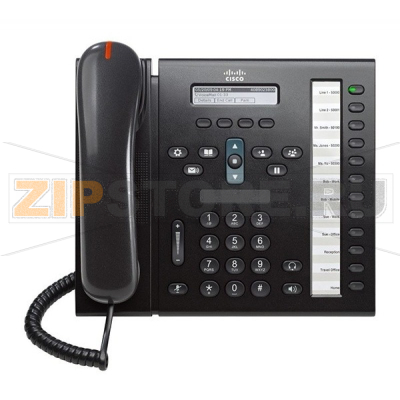 IP-телефон 1xGE, 4xSIP, БП, 320x120 пкс Cisco CP-6861-3PW-CE-K9= 