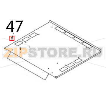 Screw Airhot CT-300 Screw Airhot CT-300Запчасть на деталировке под номером: 47