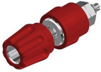 Клемма 4 мм, красная Hirschmann PKNI 10 B RED