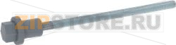 TIE ROD LT 116 MM GREY RAL 7004 