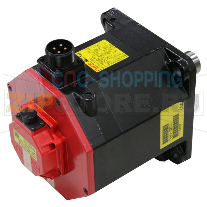 Серводвигатель с прямым валом со шпонкой Fanuc A06B-0085-B203 