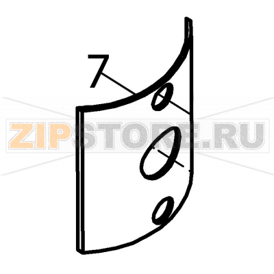 Chimney shaft seal Fagor AE-061 Chimney shaft seal Fagor AE-061Запчасть на деталировке под номером: 7Название запчасти Fagor на английском языке: Chimney shaft seal AE-061.
