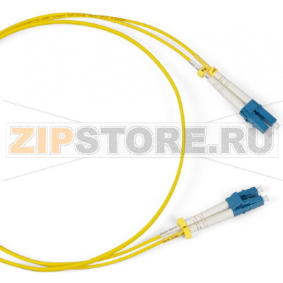 патч-корд волоконно-оптический (шнур) SM 9/125 (G657), LC/UPC-LC/UPC, duplex, LSZH, 2м 