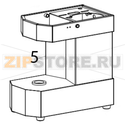 Frame Hurakan HKN-20SN2V Frame Hurakan HKN-20SN2VЗапчасть на деталировке под номером: 5