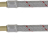 ГИБКИЙ ШЛАНГ Ø 3/8"CFC X CFC 480 MM - ГИБКИЙ ШЛАНГ Ø 3/8"CFC X CFC 480 MM