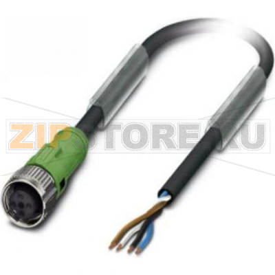 Кабель 1.5 м MOXA CBL-M12KFF5POPEN-O-150-IP67 