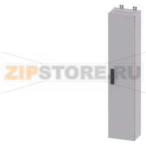 ALPHA 400, wall-mounted cabinet, IP55, Protection class 2, H: 1400 mm, W: 300 mm, T: 210 mm, RAL 9016 Siemens 8GK1133-7KA12 