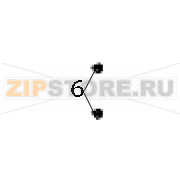 Machine screw, M4*8 TSC MX641P Machine screw, M4*8 TSC MX641PЗапчасть на деталировке под номером: 6