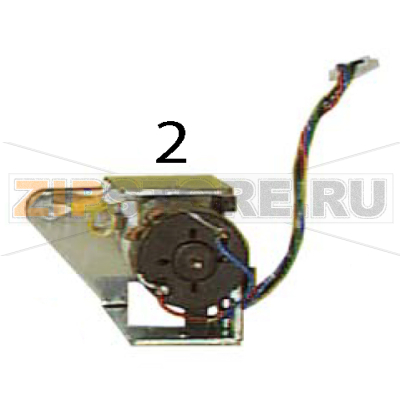 Cutter motor/sensor assembly with cable and connector Zebra TTP 1030 Cutter motor/sensor assembly with cable and connector Zebra TTP 1030Запчасть на деталировке под номером: 2