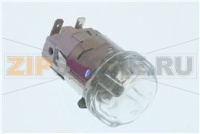 PORTALAMPADA CON CALOTTA E LAMPADA