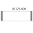 Ribbon cable, flexible Zebra TTP 1030