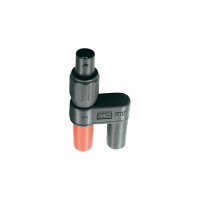 Разъем BNC 4 мм, черный, красный, 1 шт Stäubli SW XF-SS/4